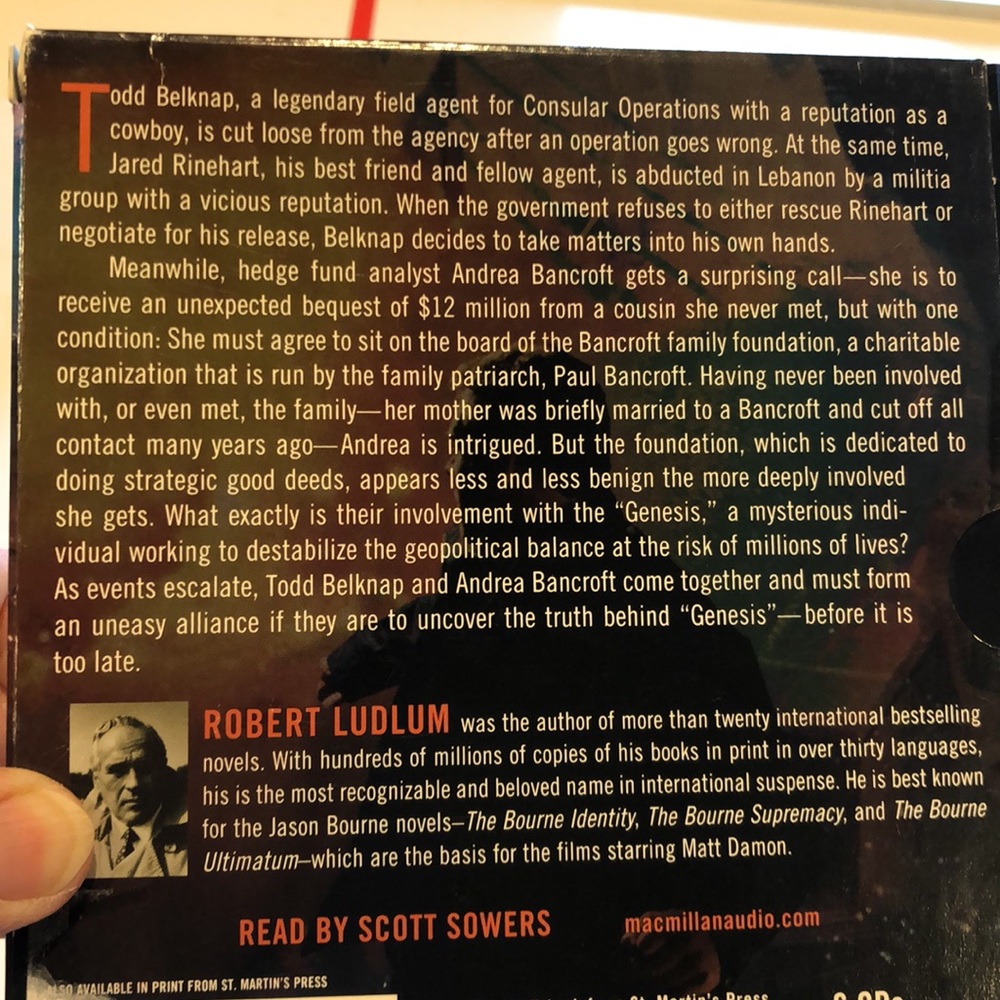 The Bancroft Strategy Audiobook by Robert Ludlum - Picture 2 of 2